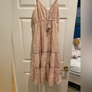 Arnhem pink strappy dress